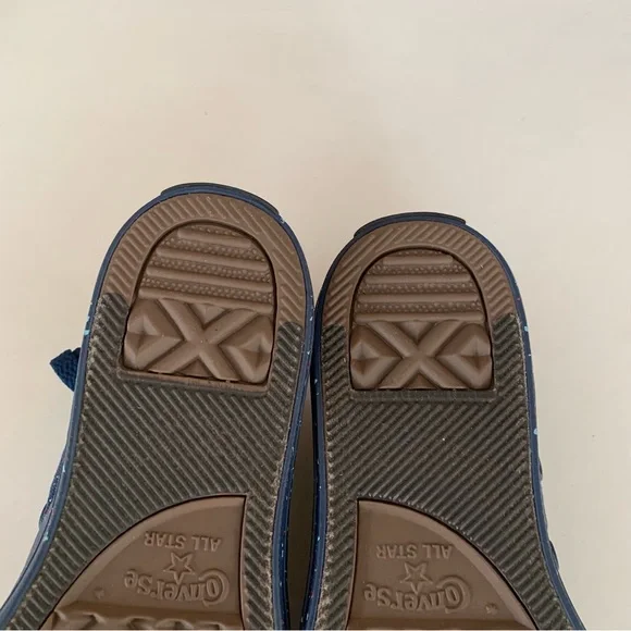 Converse Boys CHUCK TAYLOR LOW TOP Fabric Low Top Sneakers MultiColor US 13 M - Picture 5 of 9